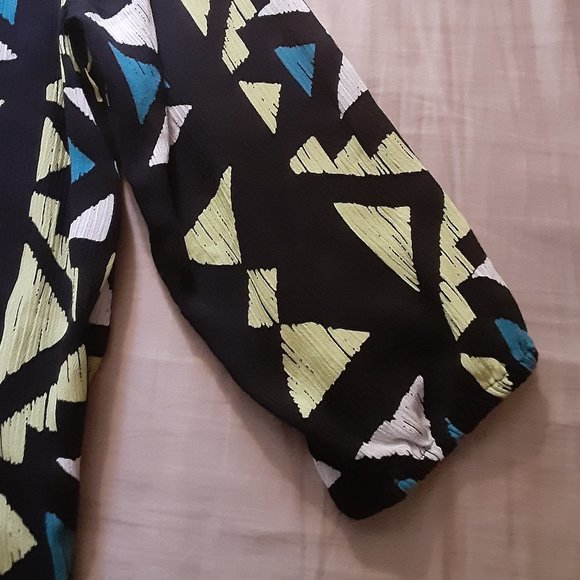 RUBY RD/CRINKLE RAYON BLOUSE/MEDIUM - Picture 6 of 10